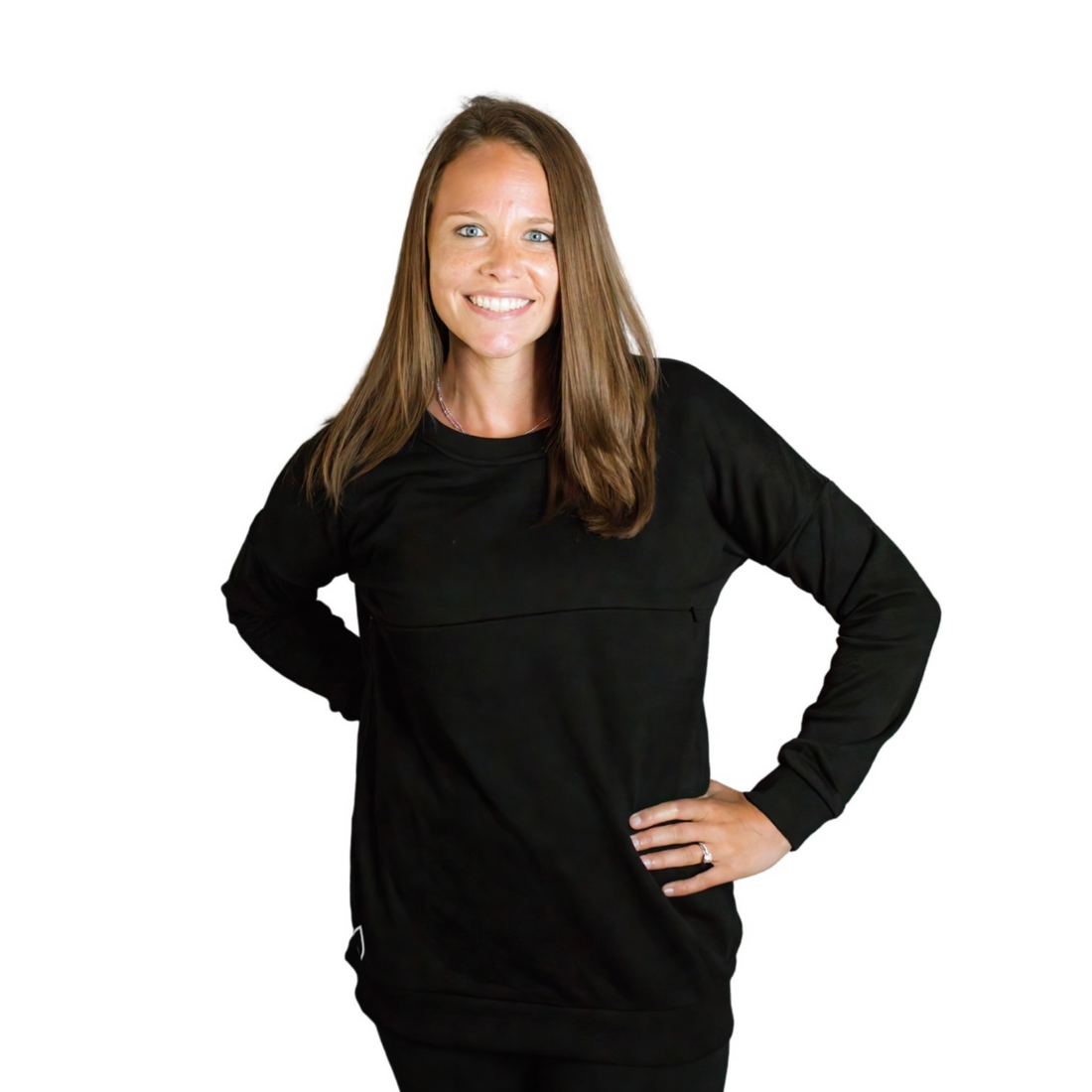 ZippyMama Breastfeeding Sweatshirt