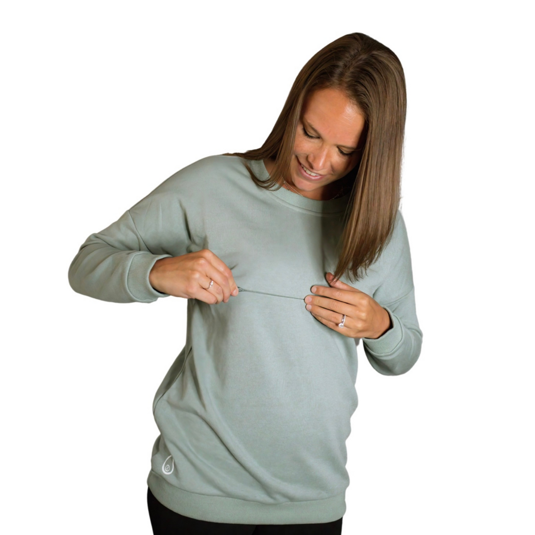 ZippyMama Breastfeeding Sweatshirt